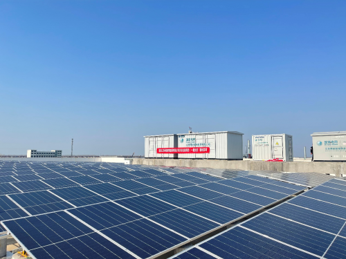 網能智能江蘇鹽城日鎧光儲微電網分布式光伏一期項目順利并網