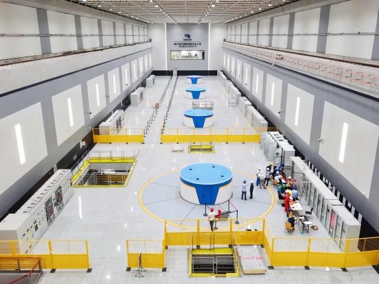 廣東梅蓄電站4#機組開機啟動一次成功