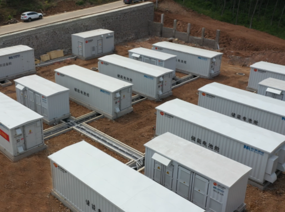 江蘇盱眙10MW/20MWh磷酸鐵鋰儲能電站并網運行