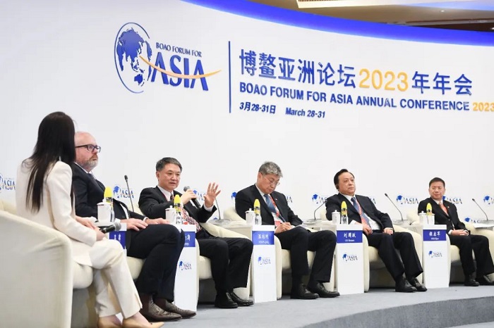 華能集團董事長溫樞剛出席博鰲亞洲論壇2023年年會