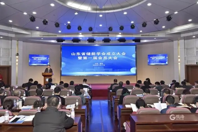 山東省儲能學會成立大會暨第一屆會員大會在山東科技大學召開
