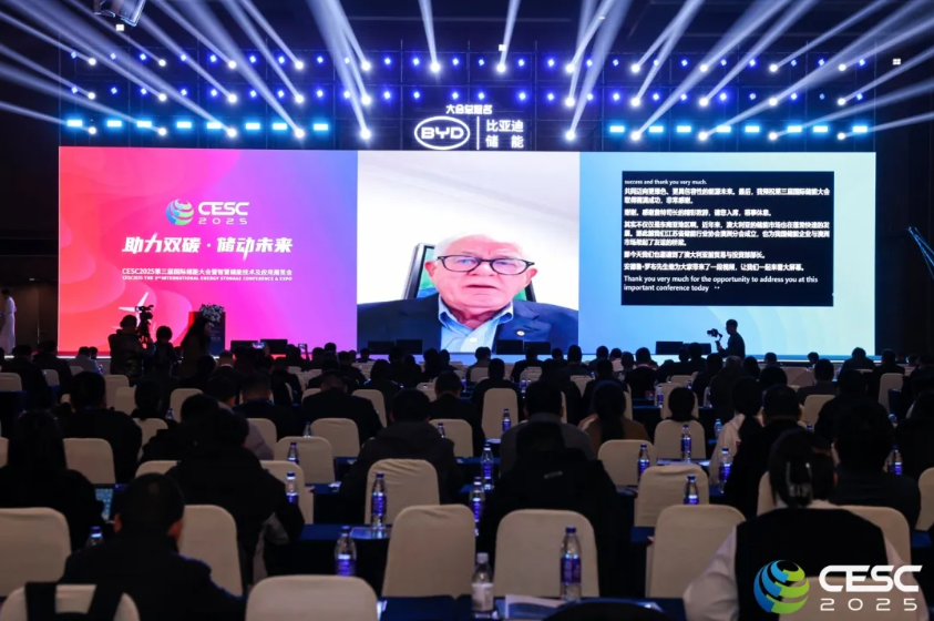 CESC2025第三屆國際儲能大會盛大啟幕