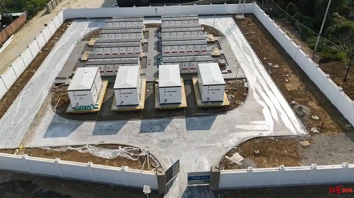 四川省首批電網(wǎng)側(cè)獨立儲能示范項目，220千伏永定橋儲能電站正式投產(chǎn)